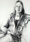 portrait  charcol  70-100 cm 2006
