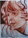 portrait 60-70 cm oil / drawing 2004