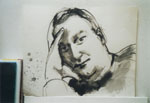 portrait ink 40-50 cm  2001