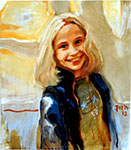 portrait 60-70cm  oil  2012